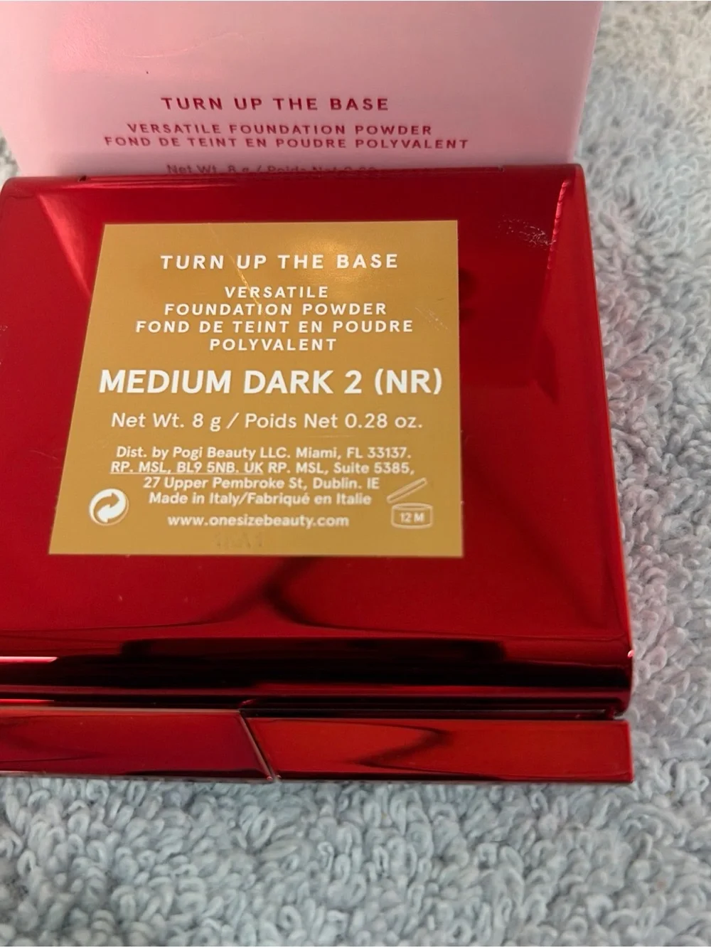 ONE/SIZE Turn Up The Base Versatile Foundation. Medium Dark 2 (NR) BNIB #EC0105